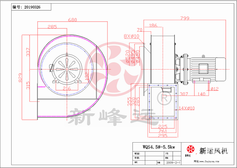 不銹鋼離心風(fēng)機價格