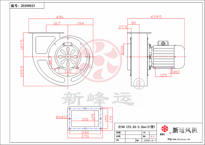 多翼式風(fēng)機(jī)廠家價(jià)格